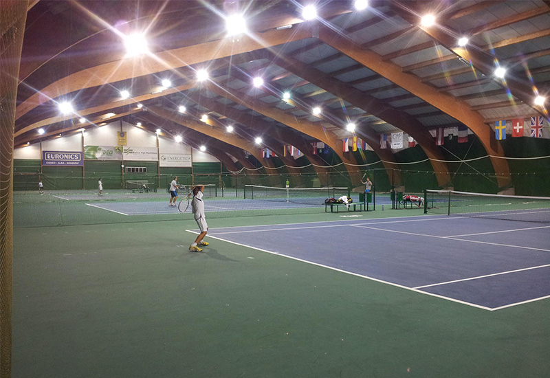 XJ-HBS Highbay in Tennis Court ,Italy