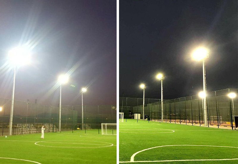 XJ-FL Flood Light in  Football Field, Dubai