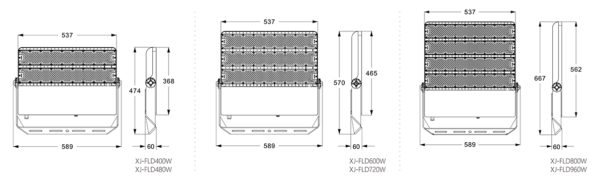 FLD SERIES_SEEKING LED-LIGHTING LIMITED Dimension