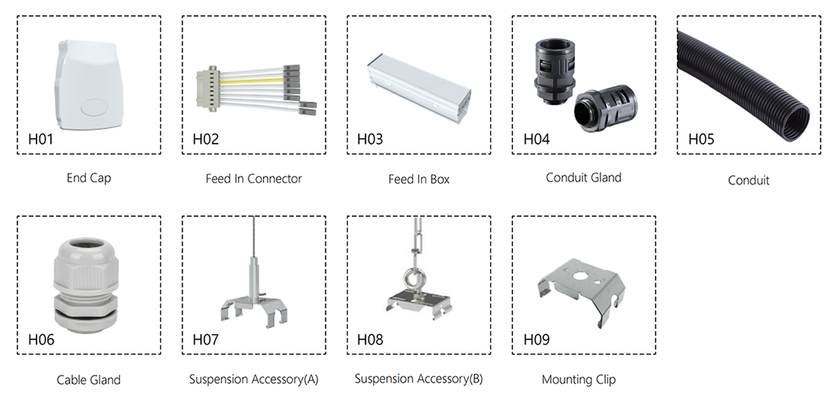 HLS SERIES LED LINEAR TRUNKING SYSTEM