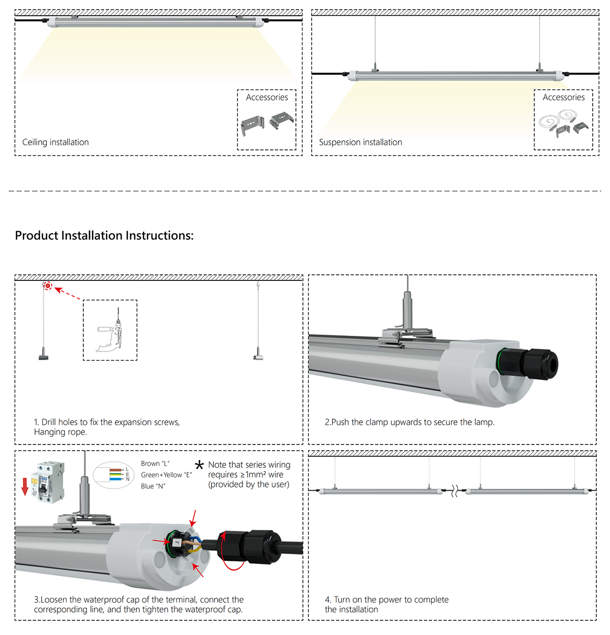 TPB SERIES LED Tri-proof lamp