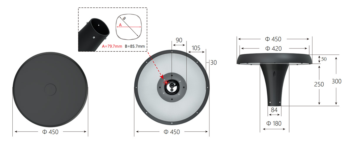 GDA SERIES_SEEKING LED-LIGHTING LIMITED Dimension