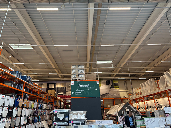 LED Lighting Solutions for German Supermarkets – SEEKING HLS Linear Trunking Case Study