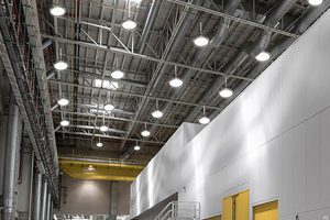 LED High Bay Light Upgrade in a European Factor...