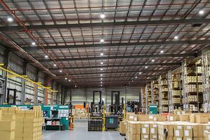 LED High Bay Light Upgrade in a European Wareho...