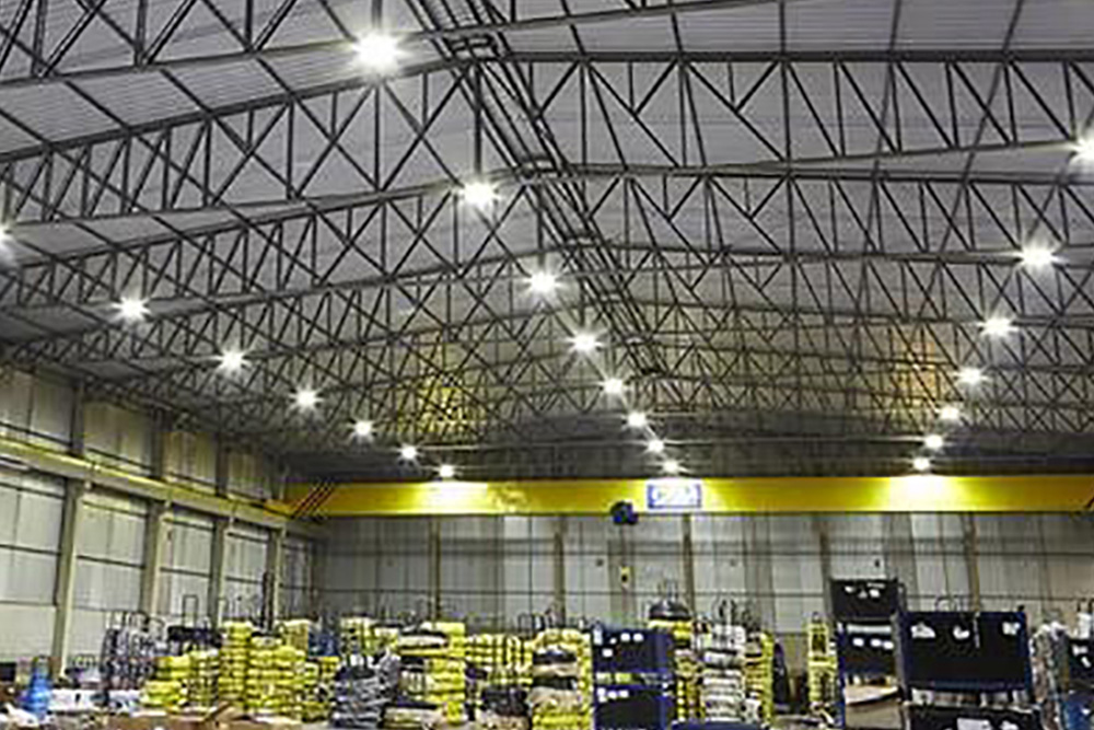 LED High Bay Light Upgrade in a European Wareho...