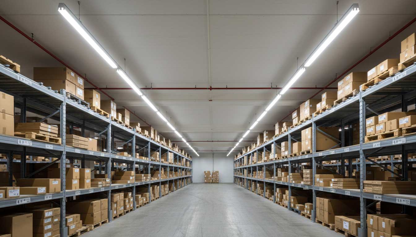 LED linear trunking system with professional driver used in industrial lighting