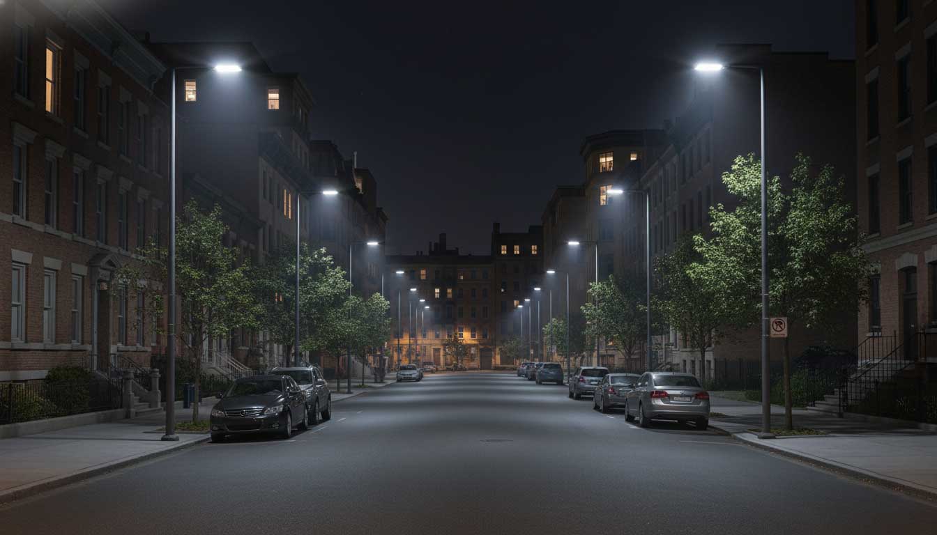 SEEKINGLED LED street lights used for public road lighting