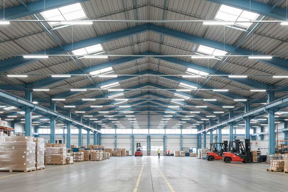 Linear LED High Bay Light That Adapts to Real I...