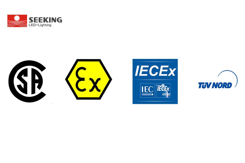 SEEKINGLED Explosion-Proof Lights: Dual ATEX QA...