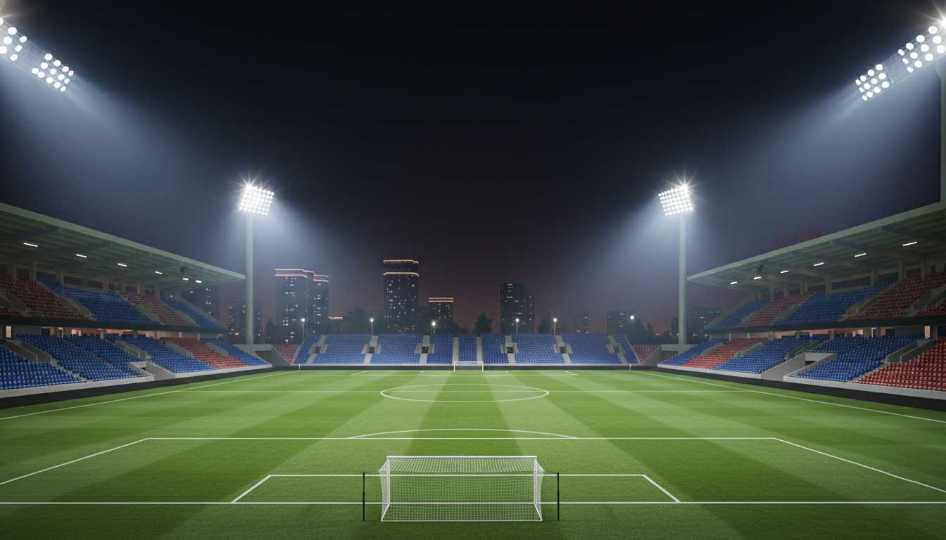 Outdoor LED flood lights used for football field lighting with IP66 protection