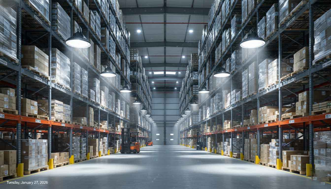 Hyperlite LED High Bay Light Built for Long-Hour Industrial Operation（images 1）