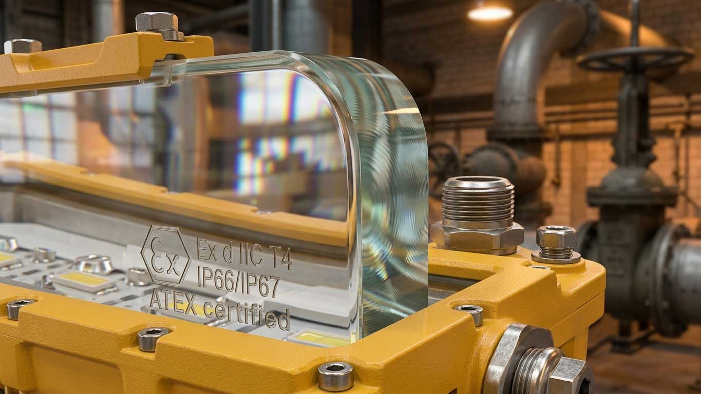 what are explosion proof lights cast from？（images 2）