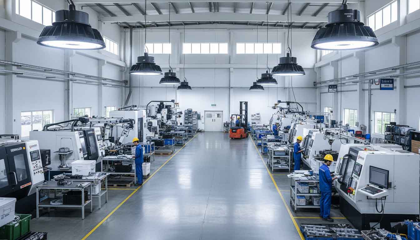 UFO High Bay LED Lighting That Actually Works in Industrial Spaces（images 2）