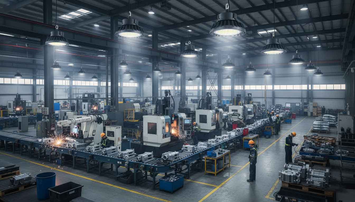 200W High Bay LED Lights: When Industrial Efficiency Becomes Measurable（images 1）