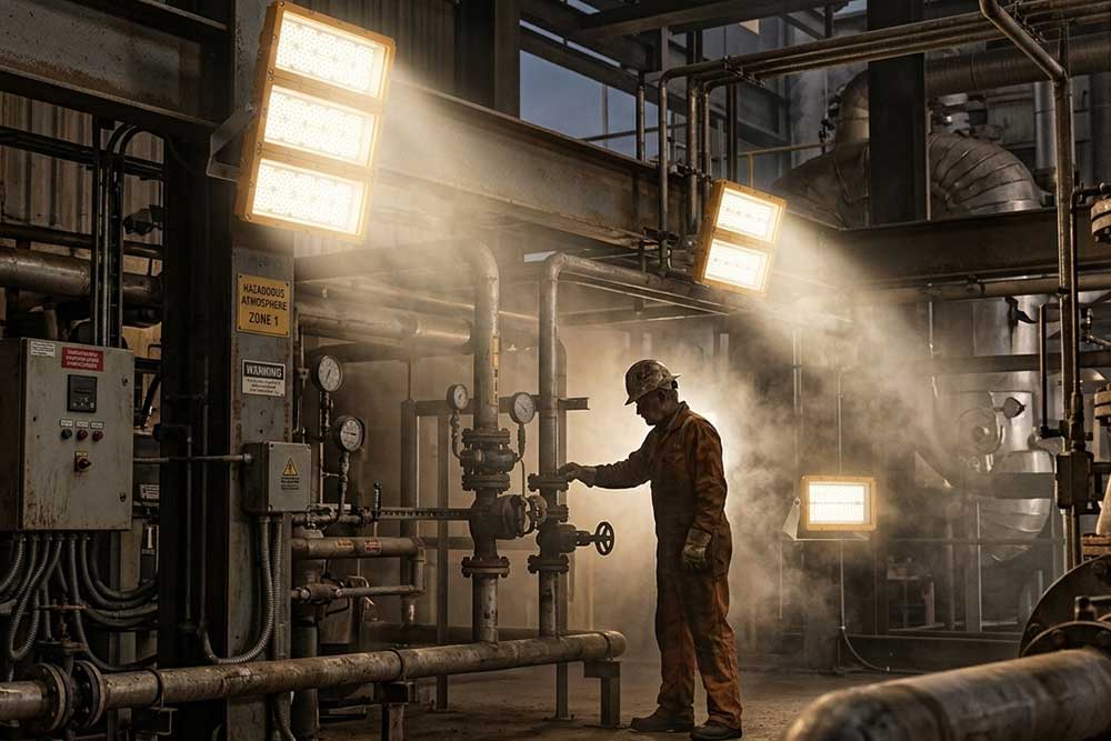 what are explosion proof lights cast from？