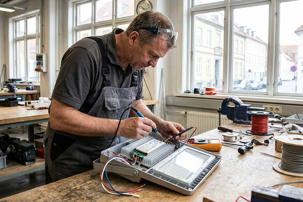 How to Repair LED Flood Light?