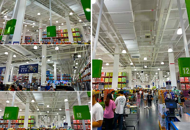 LED High Bay Light for Supermarket Lighting &ndash; Sam&rsquo;s Club Store Project（images 2）