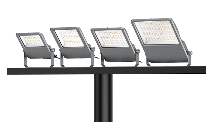 SEEKINGLED LED flood light daytime installation on steel structure
