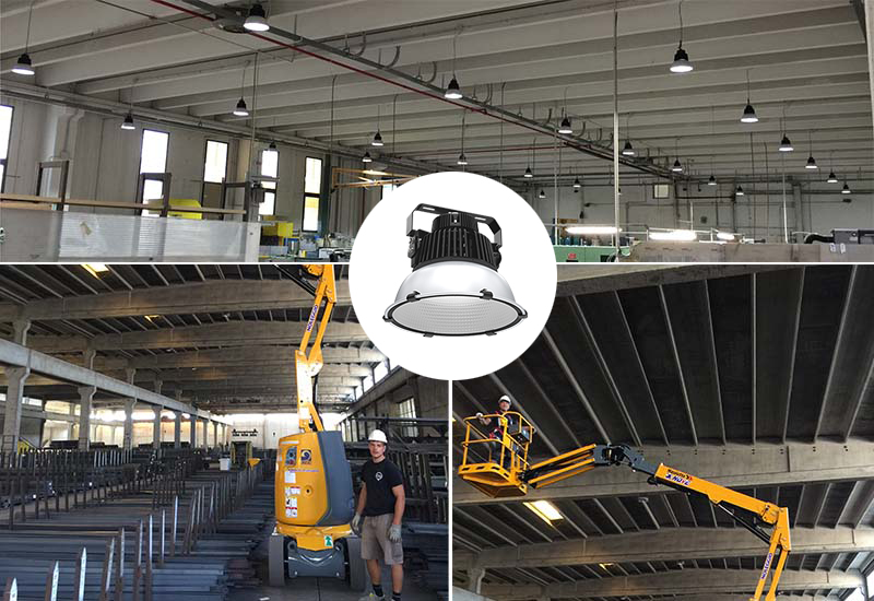 LED High Bay Light Application in an Italian Factory（images 2）
