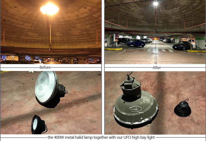 LED High Bay Replacement for Metal Halide Lighting: XJ-HBG100W Used in Australia（images 2）