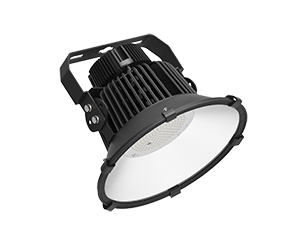 Black Housing LED High Bay for Warehouse Lighting: XJ-HBK130W Used in a Danish Warehouse（images 1）