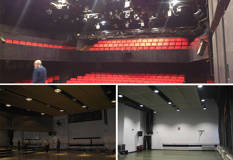 LED High Bay Lighting for Theater Space: XJ-HBL150W Installation in a Serbian Theater（images 2）