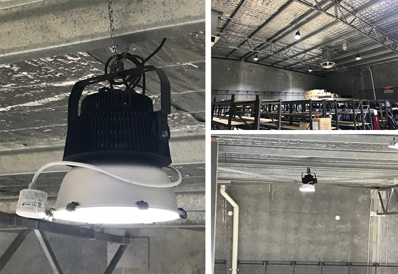 XJ-HBS200W High Bay with Sensor in Australian Warehouse（images 2）