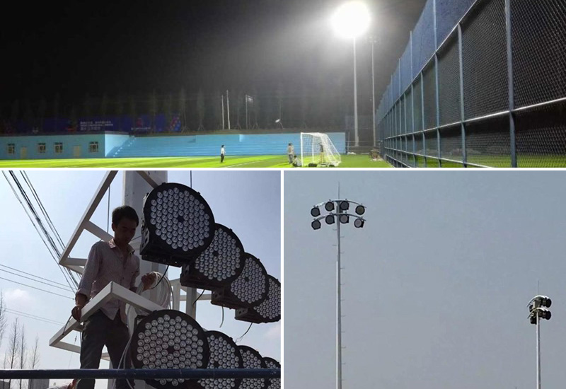 Sports Stadium LED Lighting Project &ndash; XJ-SPA480W Football Field Installation（images 2）