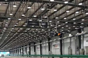 XJ-HBF150W LED High Bay Light Used in Automotiv...