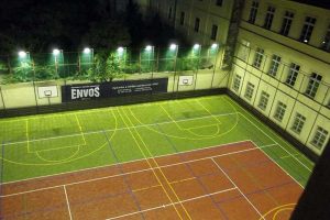 LED High Bay Light Upgrade Improves Night Baske...