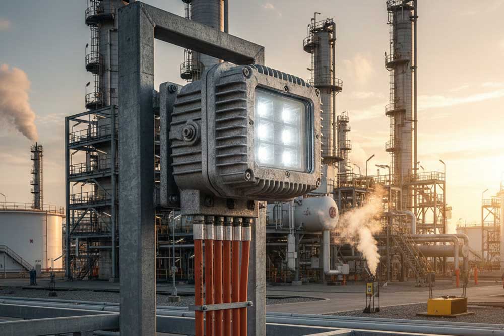 hat are explosion proof lights cast from？