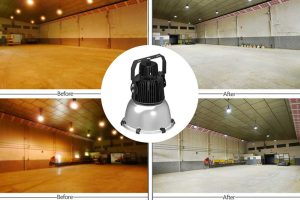 Warehouse LED High Bay Lighting Upgrade: XJ-HBS...