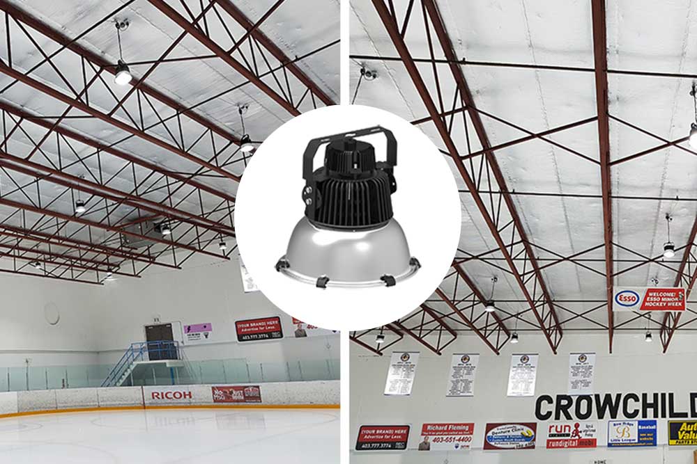 LED High Bay Lighting Upgrade for a Hockey Fiel...