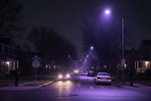Why Are LED Street Lights Purple?
