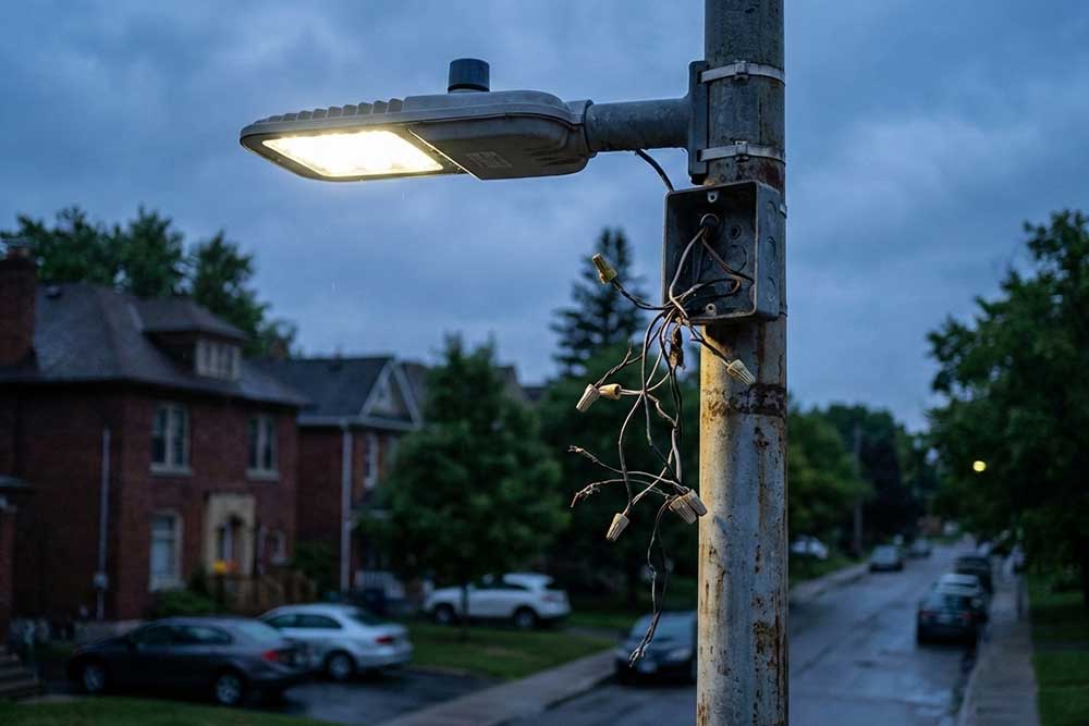 Are Exposed Wires for LED Street Lights Dangerous?