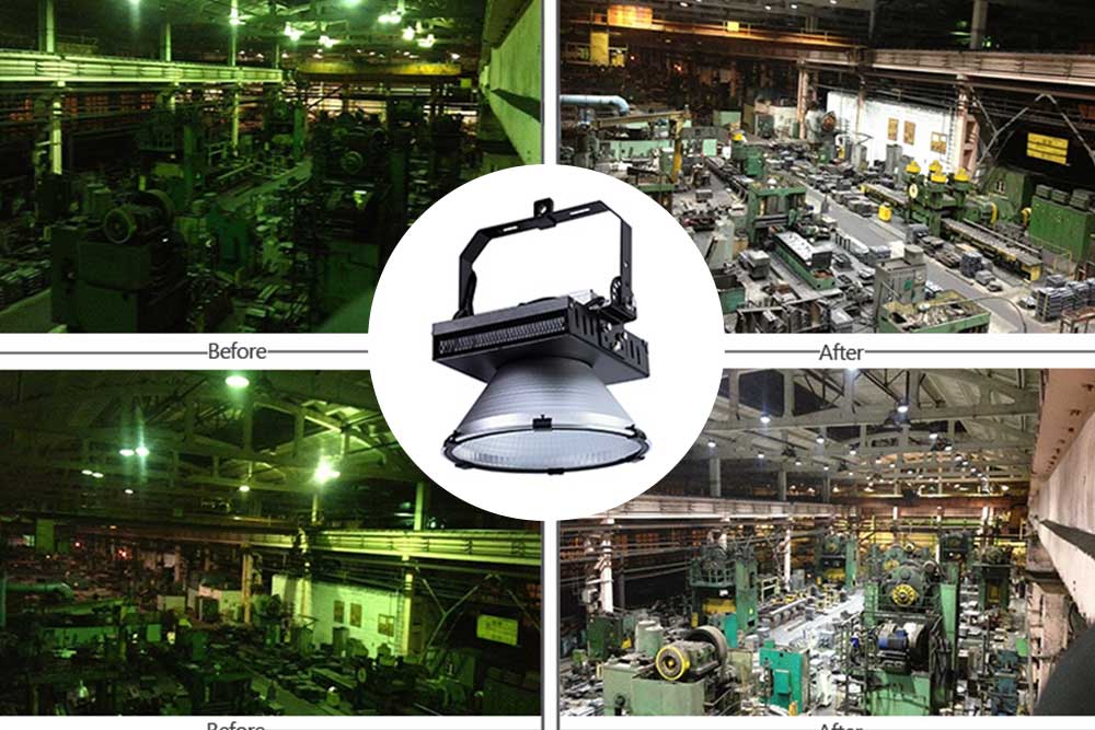 600W Metal Halide Replacement with LED High Bay...