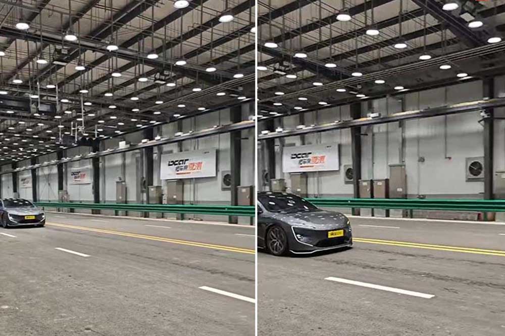 LED High Bay Light Used in Automobile Field Tes...