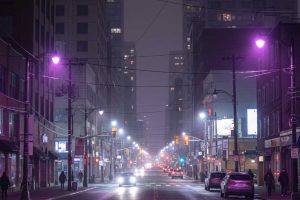 Why Are Some LED Street Lights Purple?