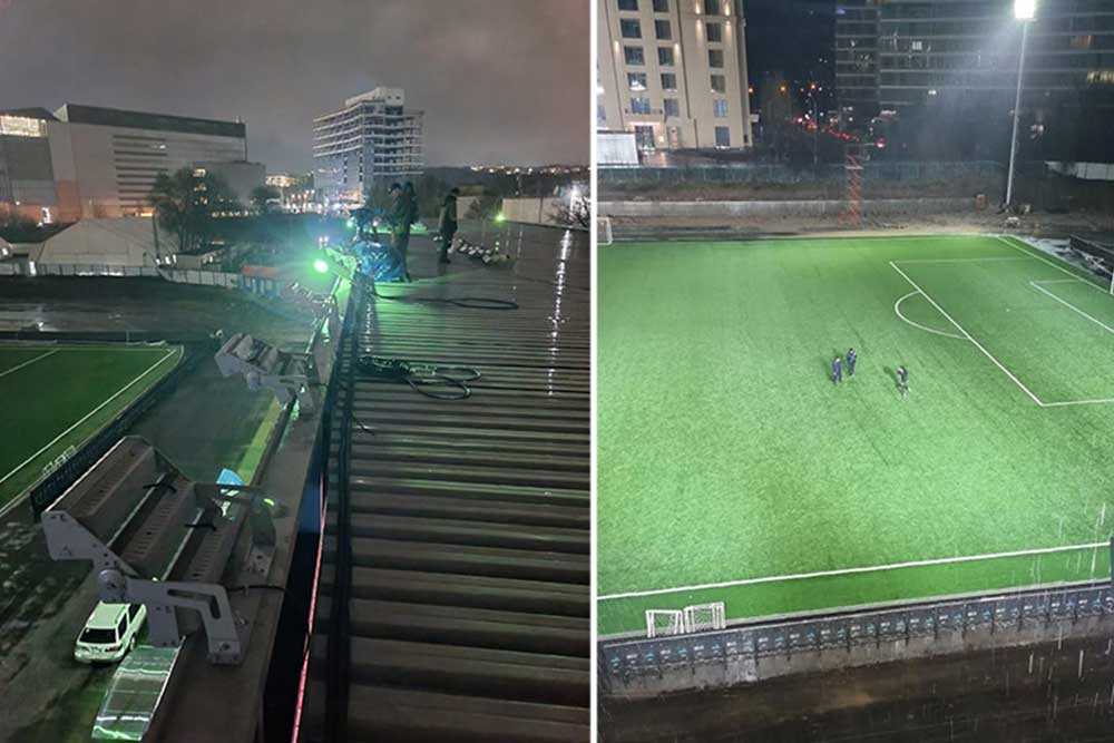 Sports Stadium LED Lighting Upgrade in France