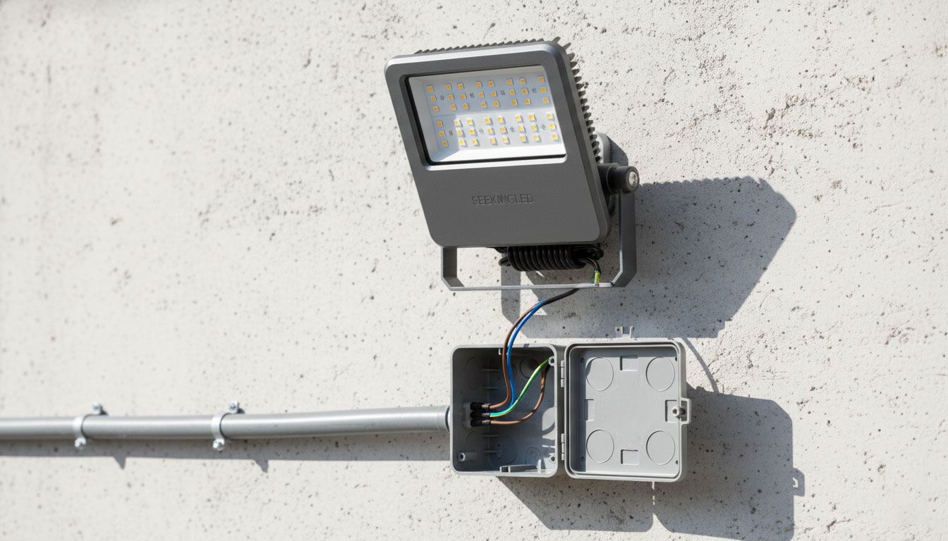LED Flood Light Wiring Diagram: A Practical Guide from Real Installations（images 1）