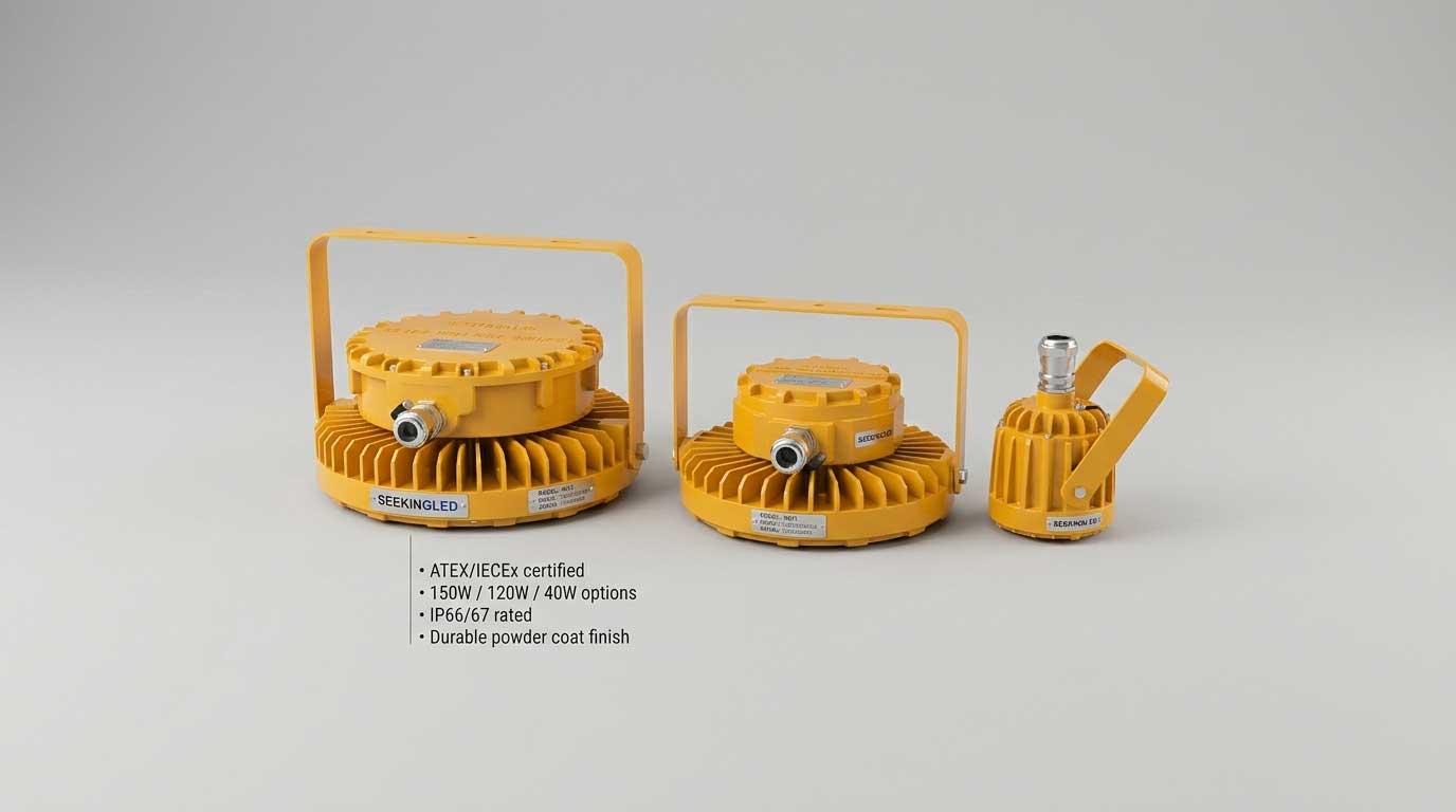 lamp explosion proof High Bay Lighting for Hazardous Industrial Facilities（images 1）