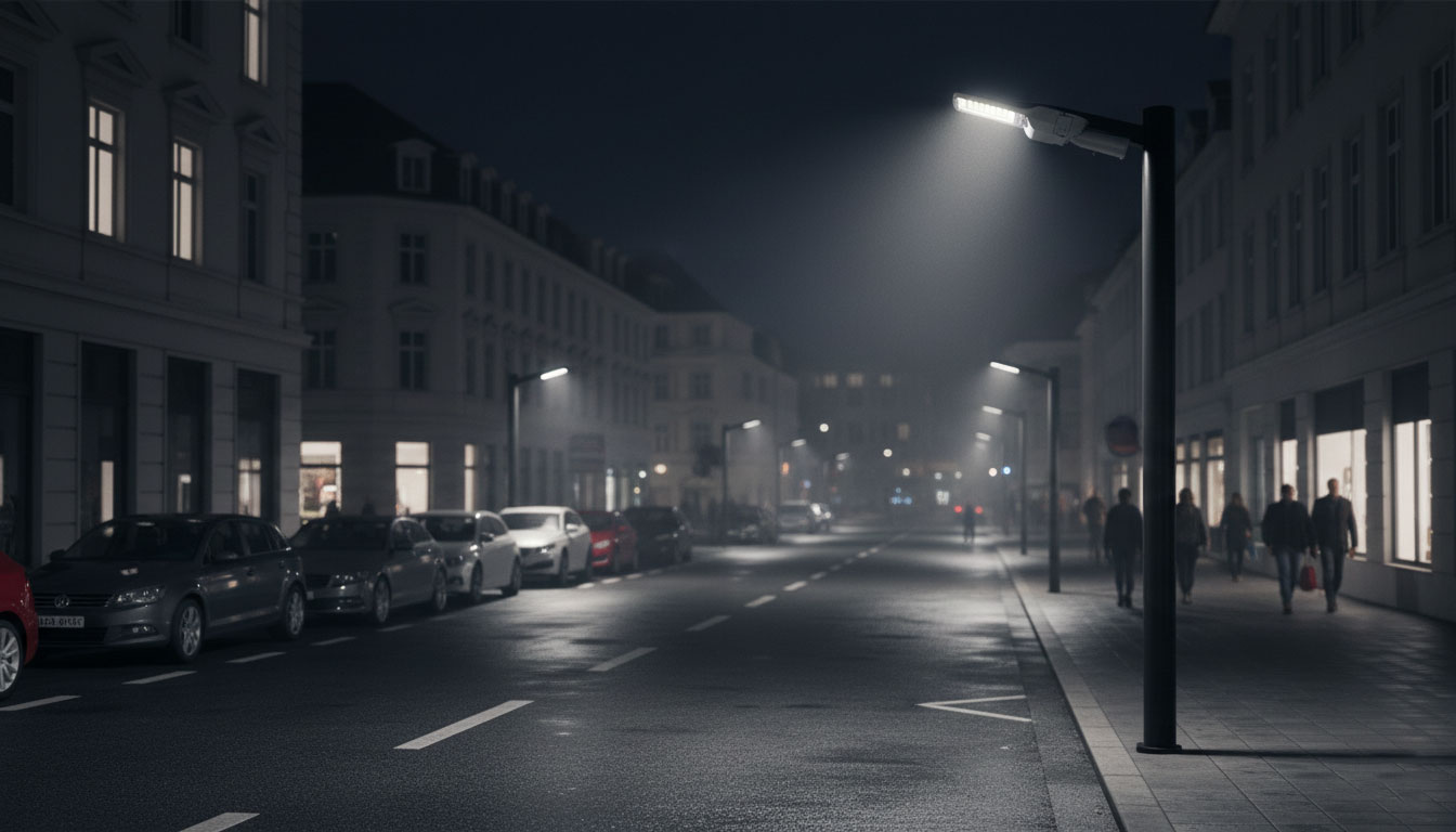100 Watt LED Street Light: What Actually Matters in Real-World Street Lighting Projects（images 1）