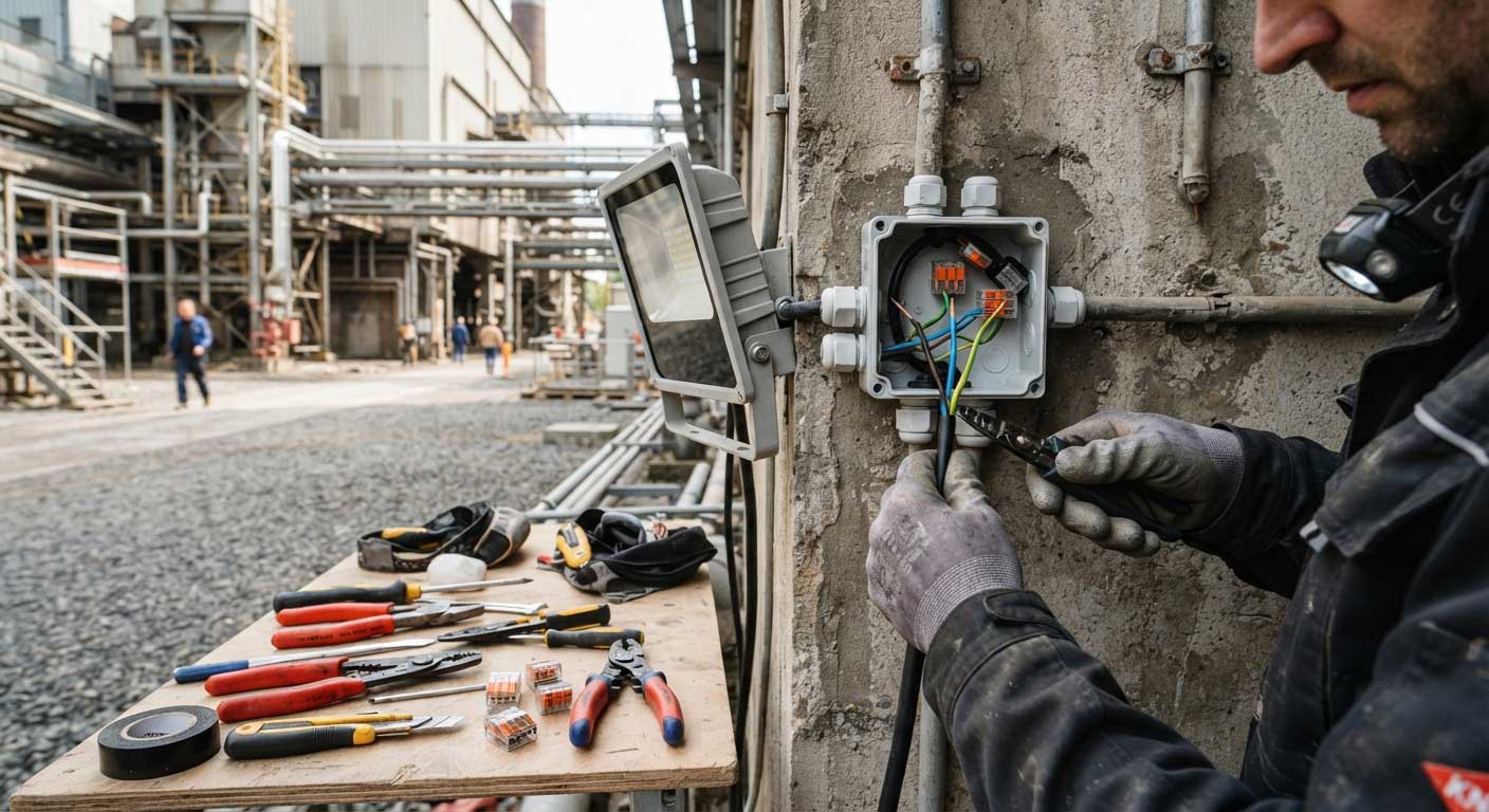 How to Wire a LED Flood Light? 1 1gfdshgfdjhfds