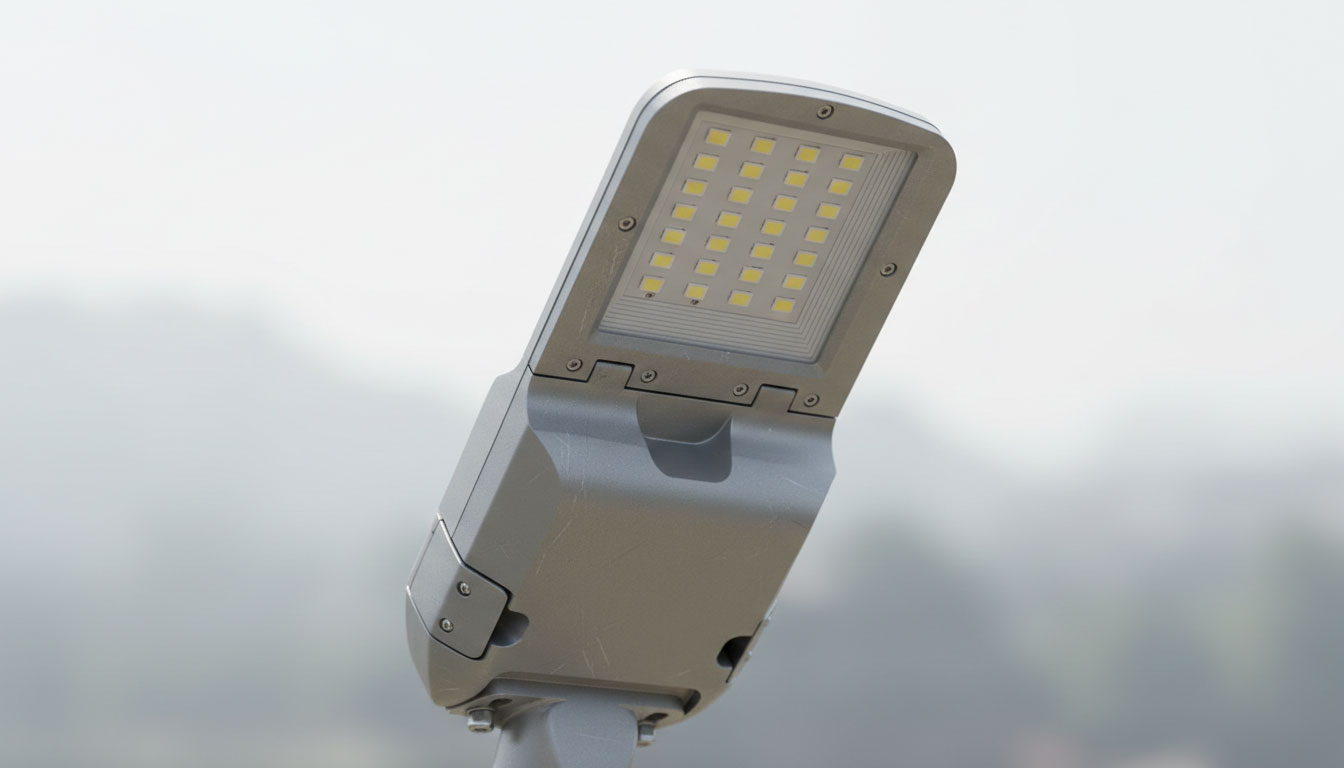 50W LED Street Light Designed for Roads That Need Stability, Not Show（images 2）