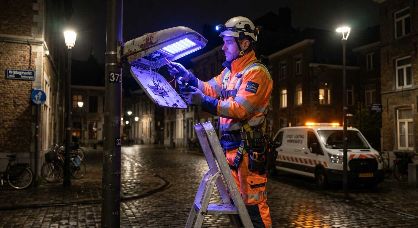 What Are the Blue LED Street Lights For? 2 2gfdshgfjgf