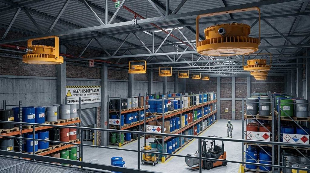 lamp explosion proof High Bay Lighting for Hazardous Industrial Facilities（images 3）