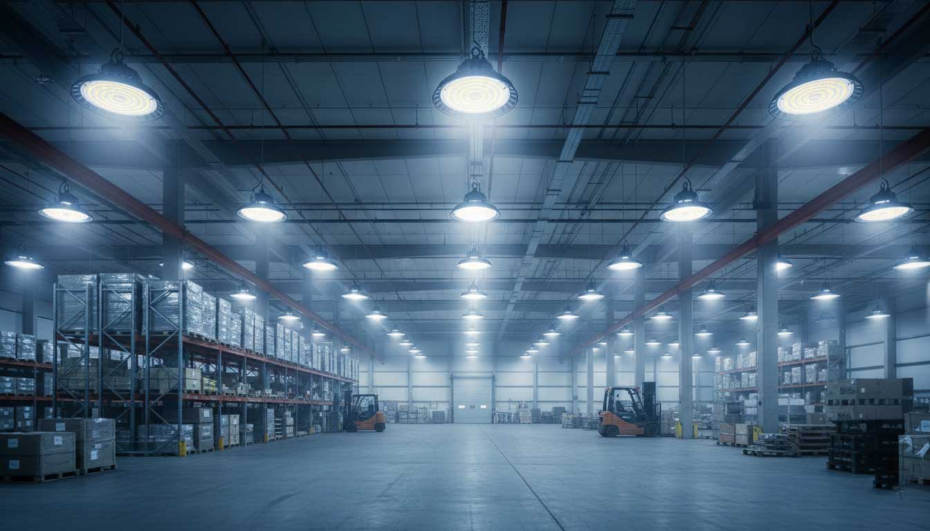 High-Bay LED Lighting Installation: A Practical Guide from the Field（images 3）