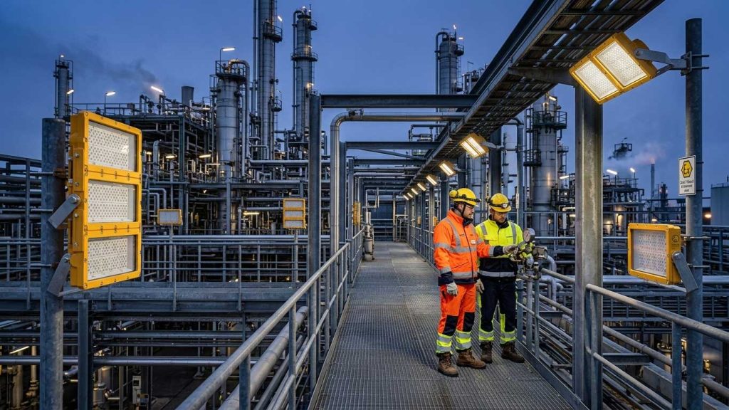 ATEX Approved LED Lighting in Hazardous Industrial Sites（images 1）