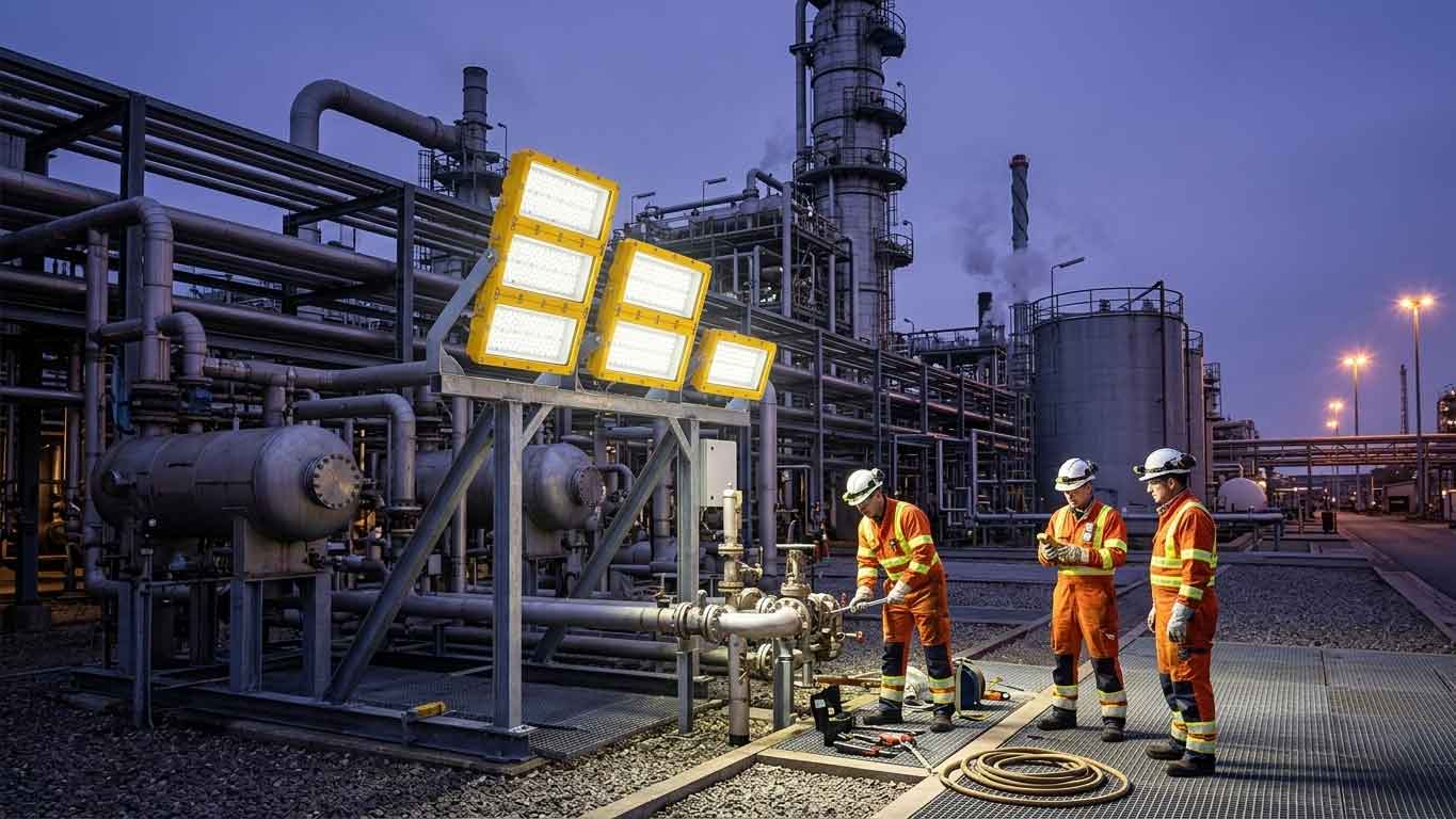 ATEX LED Flood Light Brands for Hazardous Industrial Lighting（images 1）